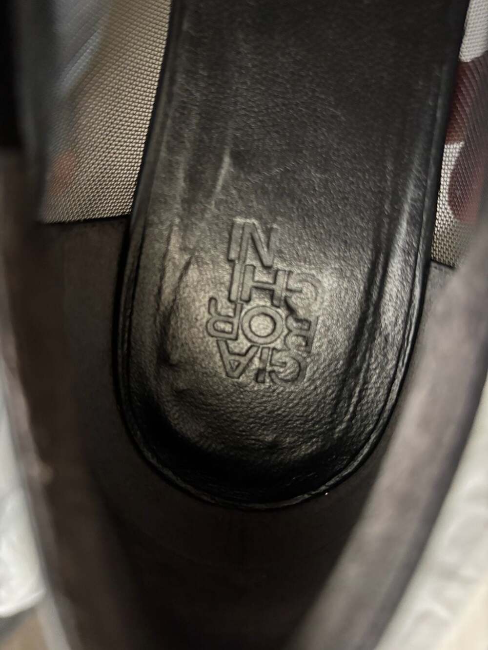 Gia Borghini Felice Mesh Square Toe Ballet Flats with Double Buckle Straps - Picture 10 of 10